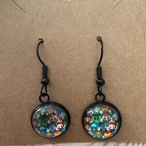 Handcrafted Marvel Chibi Dangle Earrings